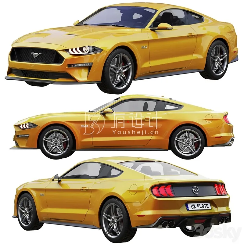 Ford Mustang Gt 2020 – 3411 Ford Mustang Gt 2020 – 3411