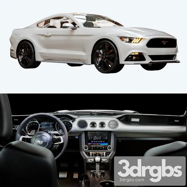 Ford Mustang GT 3D Model Download