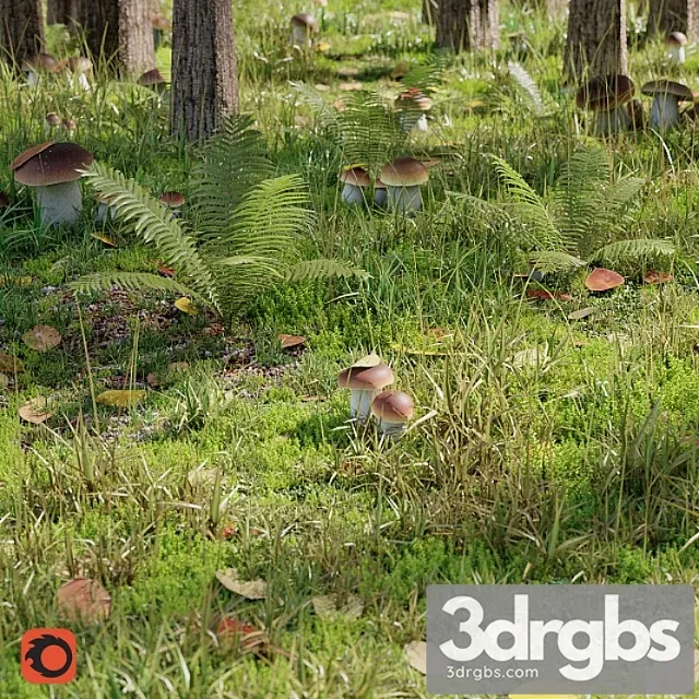 Forest Set 3D Model Download Forest Set 3D Model Download