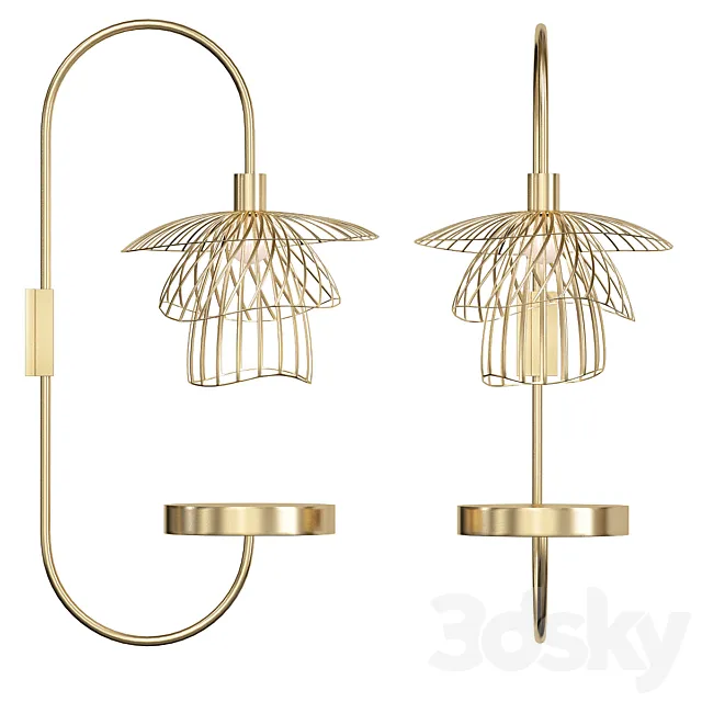 Forestier papillon 3D Model