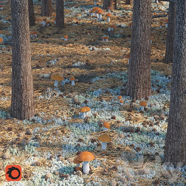 Forestry set 2 3DModel Forestry set 2 3DModel