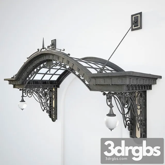 Forged canopy 3D Model Download