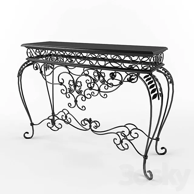 Forged console 3D Model