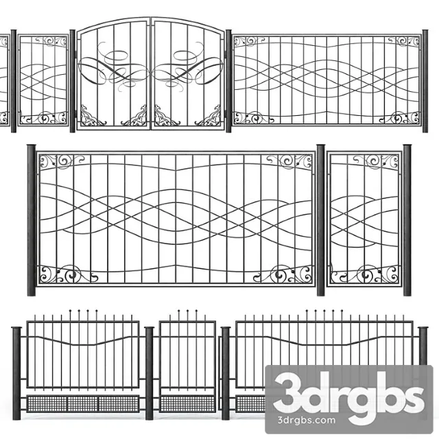 Forged Fences Network 2 3D Model Download Forged Fences Network 2 3D Model Download