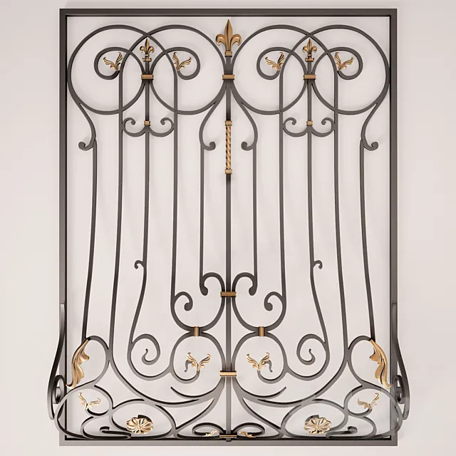 Forged grille 3D Model