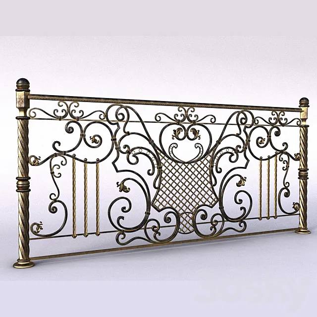 forged railings 3DModel