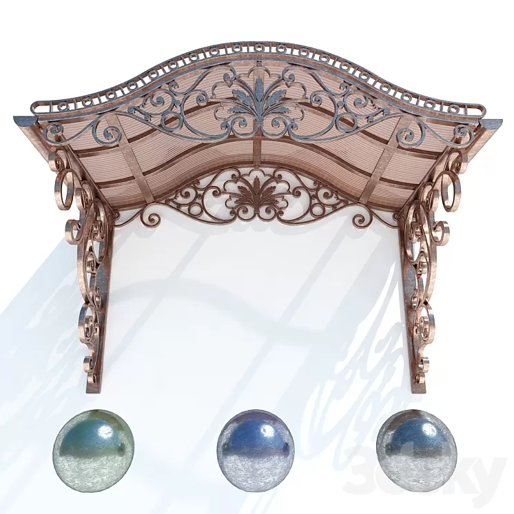 FORGED VISOR № 11 3D Model FORGED VISOR № 11 3D Model