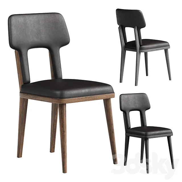 Fork Dining Chair 3D Model