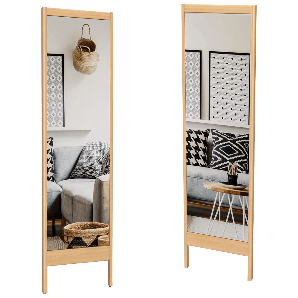 Form & Refine – Mirror A Line Oak 3D Model