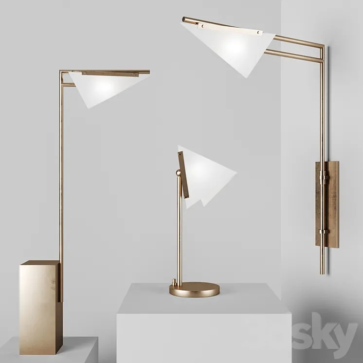 Forma lamps by Circa Lighting 3D Model Free Download