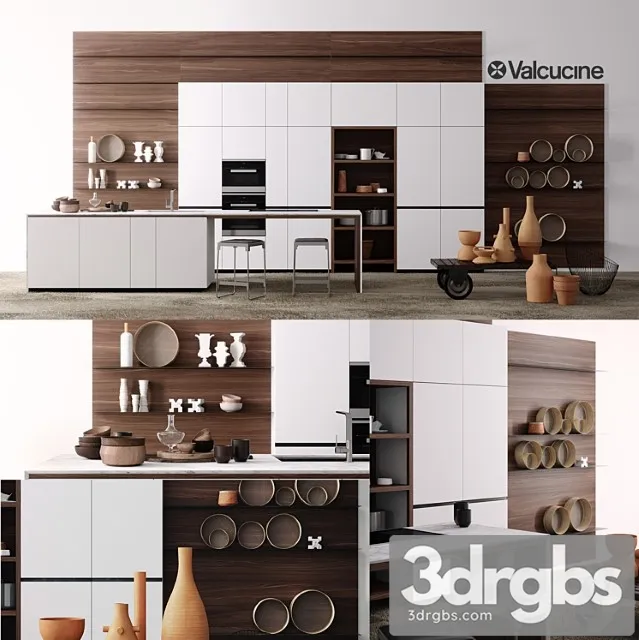 Forma Mentis Kitchen Valcucine 2 3D Model Download