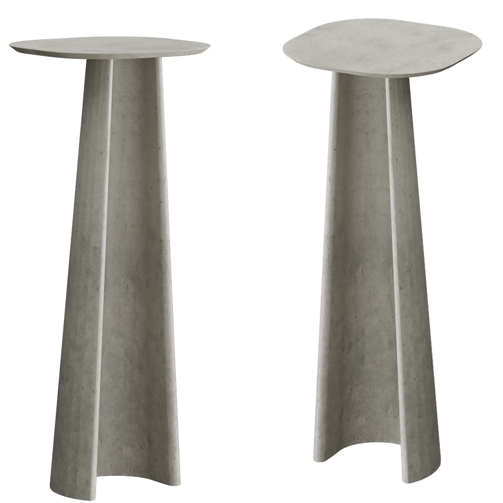 Forma&Cemento – Table Pedestal stem 3D Model Forma&Cemento – Table Pedestal stem 3D Model