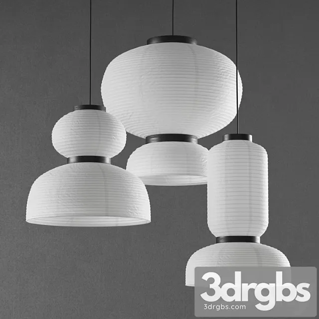 Formakami pendant lamp set 3D Model Download