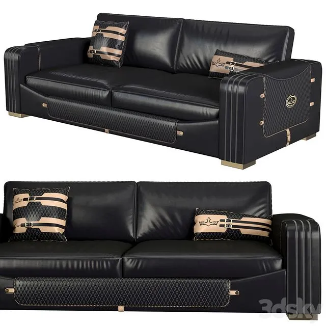 Formenti elegant sofa 3D Model