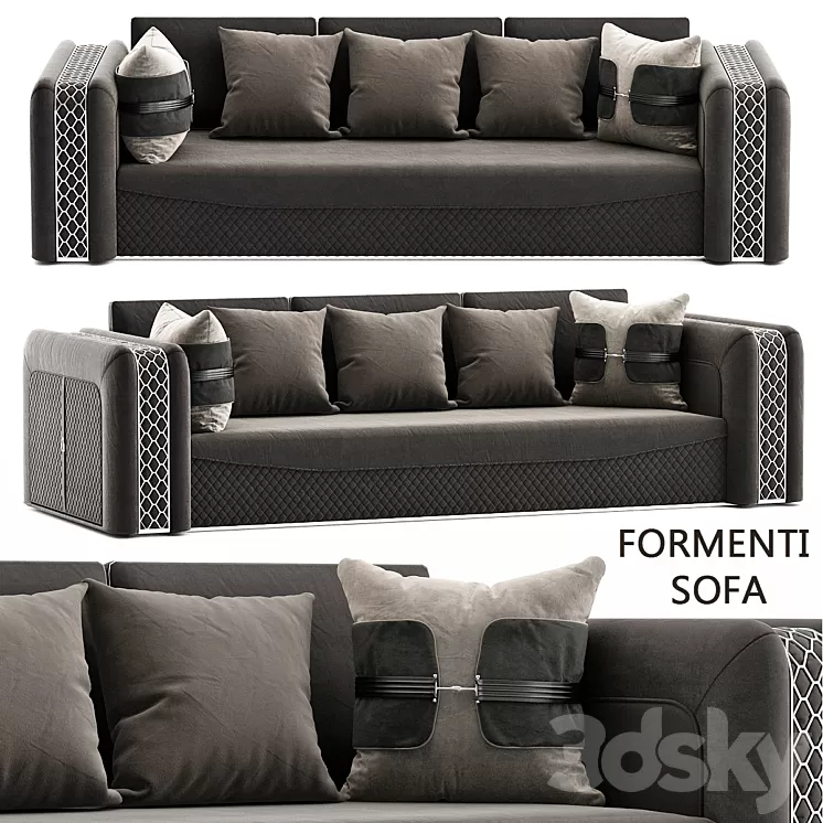 Formenti FOR2476 Infinity Sofa 3D Model Formenti FOR2476 Infinity Sofa 3D Model