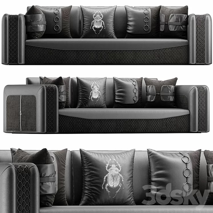 Formenti Infinity sofa 3D Model Formenti Infinity sofa 3D Model