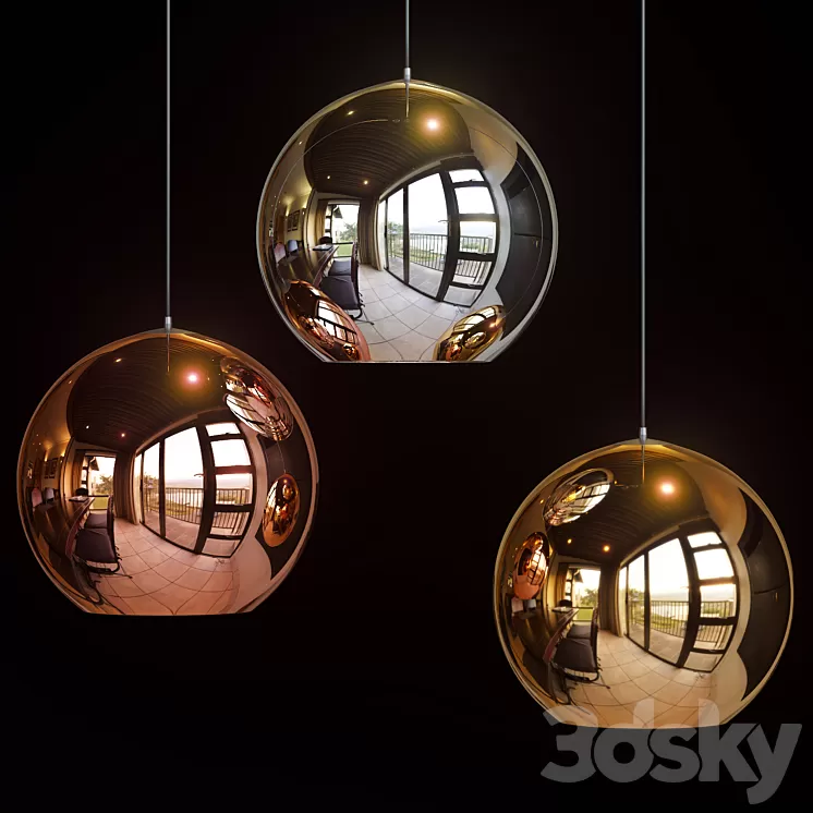 Fort Knox Mini Pendant Light 3D Model Fort Knox Mini Pendant Light 3D Model