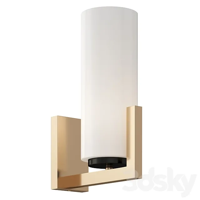 Fortano wall light made of glass 3D Model