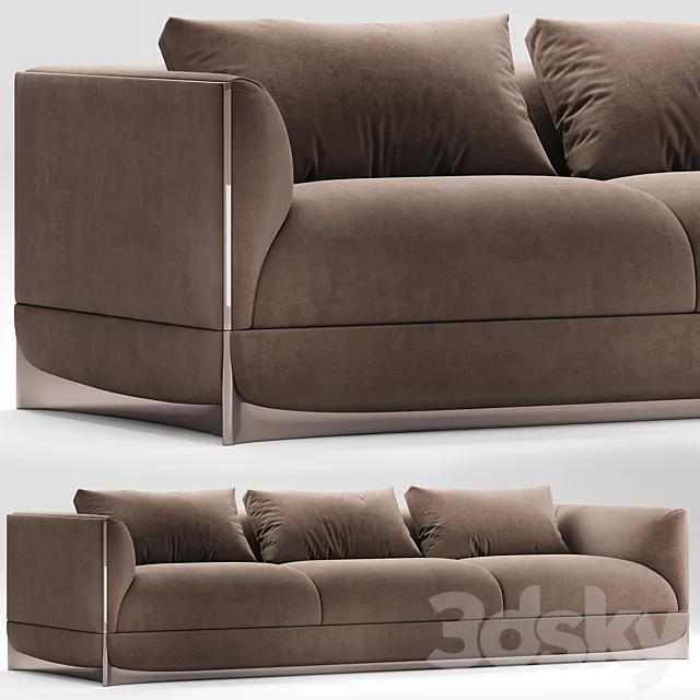 Foscari visionnaire sofa 3DModel Foscari visionnaire sofa 3DModel