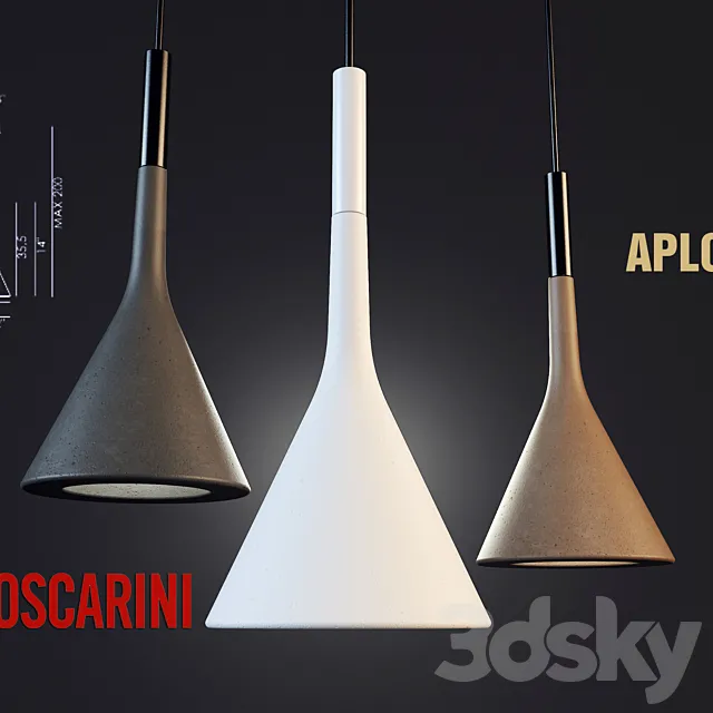 Foscarini _ Aplomb 3DModel Foscarini _ Aplomb 3DModel