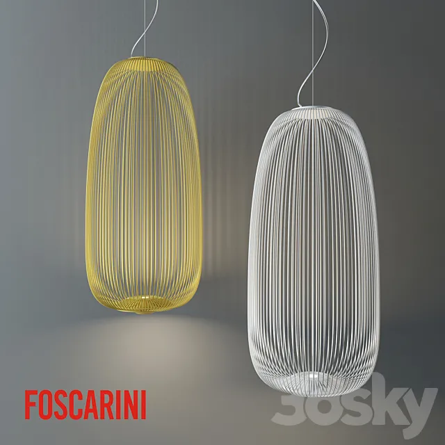 Foscarini Spokes 3D Model
