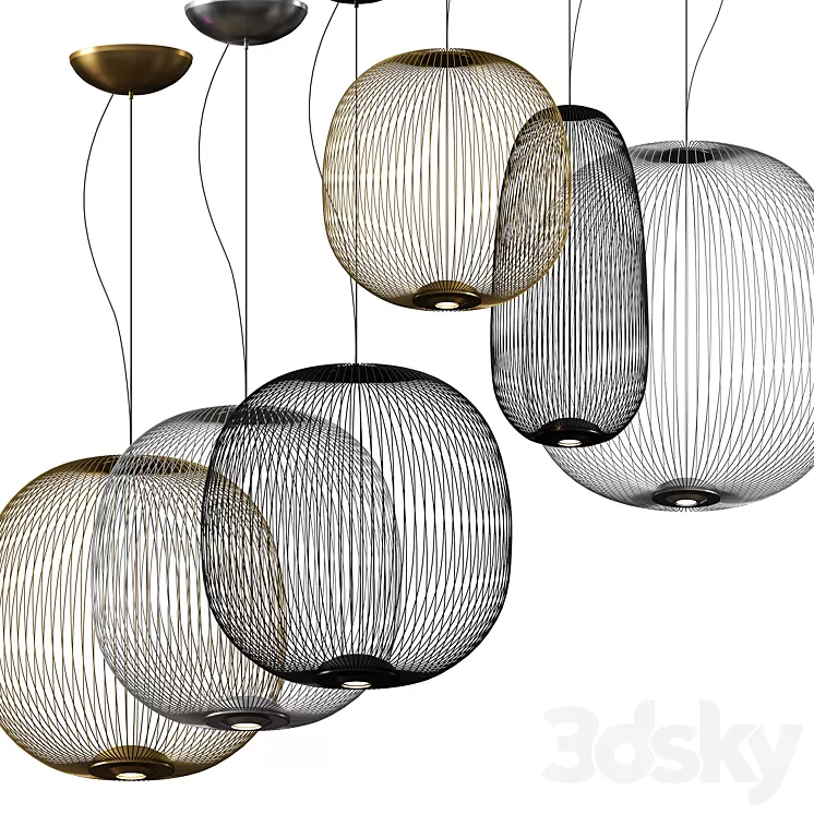 Foscarini spokes 3D Model Foscarini spokes 3D Model