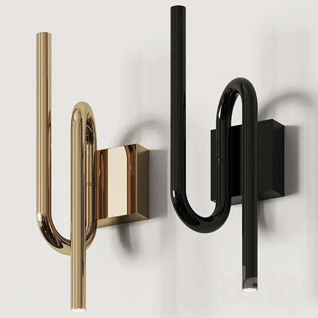 Foscarini Tobia Wall Lamp 3D Model Foscarini Tobia Wall Lamp 3D Model