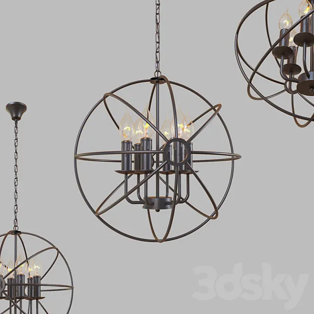 Foucaults orb LOFT1192-6 3D Model