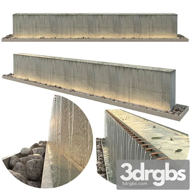 Fountain 04 1 3D Model Download