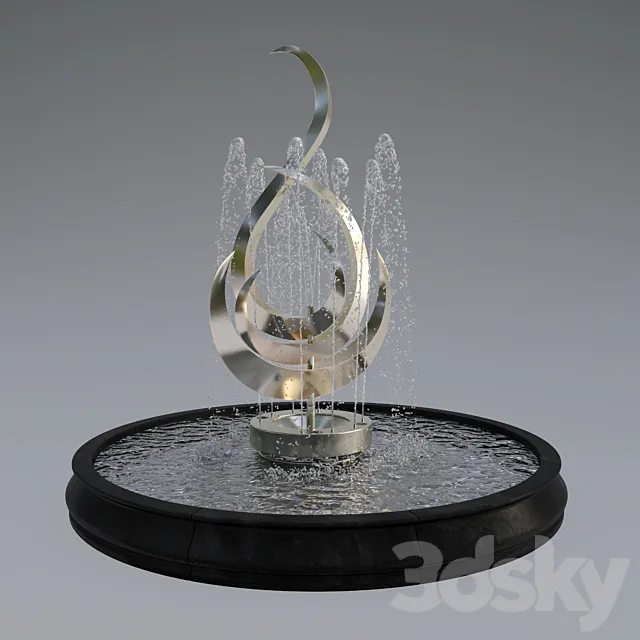 Fountain 11 3D Model