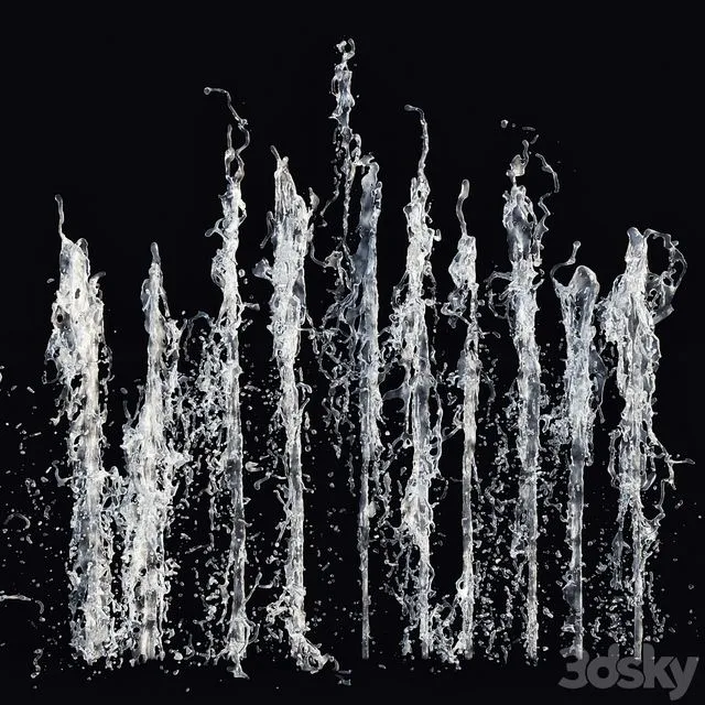 Fountain 3D Model Fountain 3D Model