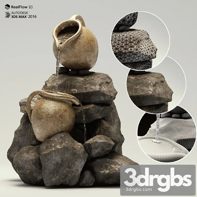 Fountain 3D Model Download