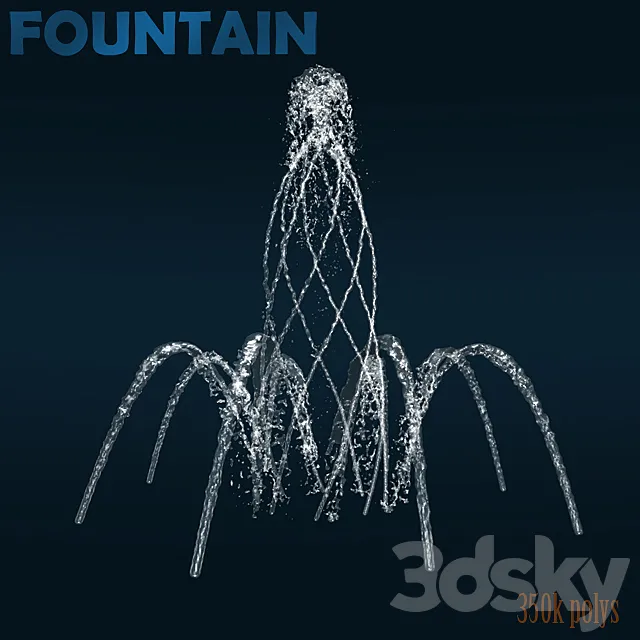 Fountain 3DModel
