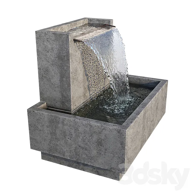 Fountain campania 3DModel Fountain campania 3DModel