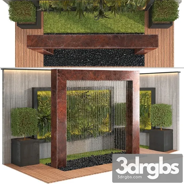 Fountain vol 03 3D Model Download