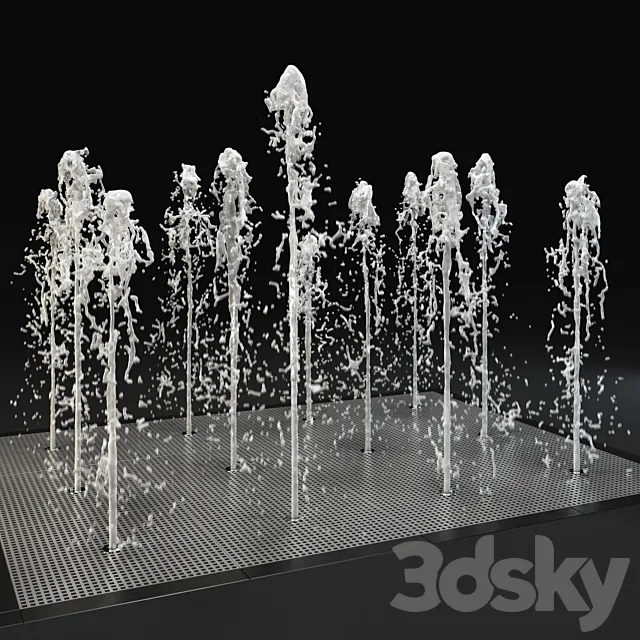 Fountain water 3DModel Fountain water 3DModel