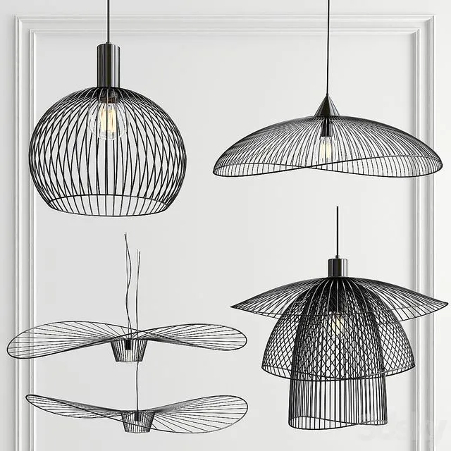 Four Exclusive Chandelier Collection_38 3D Model