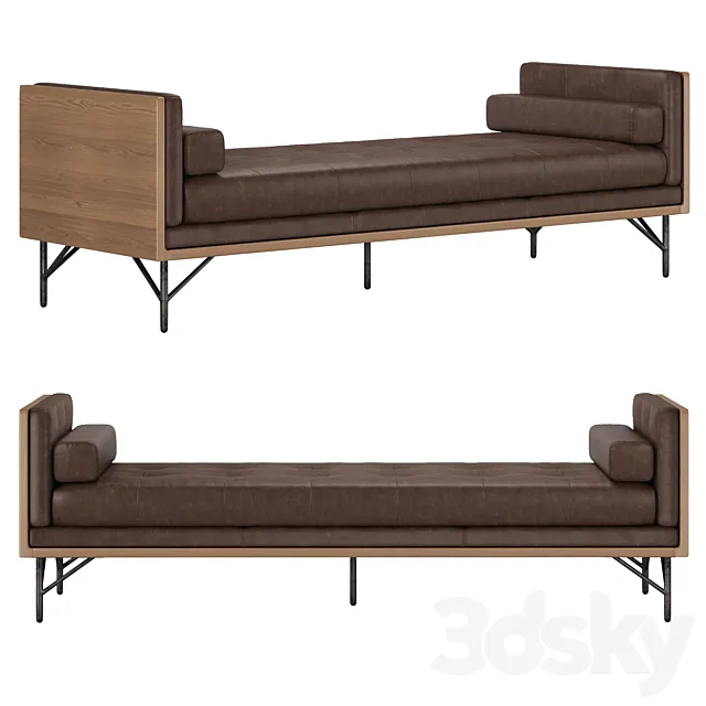 Four Hands _ Holden Chaise – Sonoma Coco 3DModel Four Hands _ Holden Chaise – Sonoma Coco 3DModel