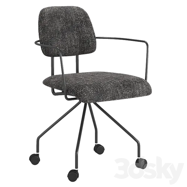 Four Hands _ Radcliffe Desk Chair 3D Model