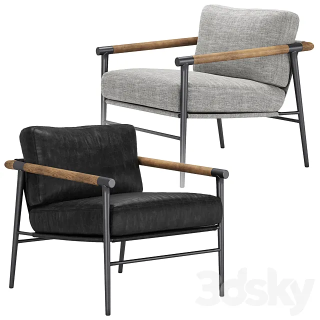 Four Hands _ Rowen Chair 3D Model