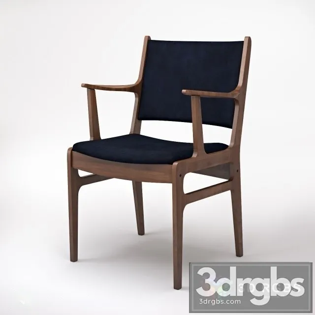 Four Hands Bina Chair 3D Model Download Four Hands Bina Chair 3D Model Download