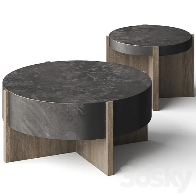 Four Hands Bingham Coffee Tables 3DModel