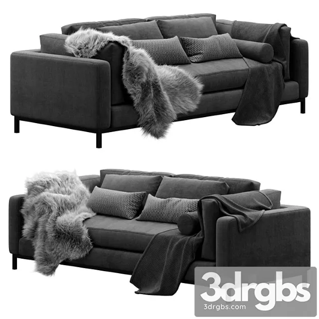 Four Hands Grammercy Sofa Bennett Moon 1 3D Model Download Four Hands Grammercy Sofa Bennett Moon 1 3D Model Download
