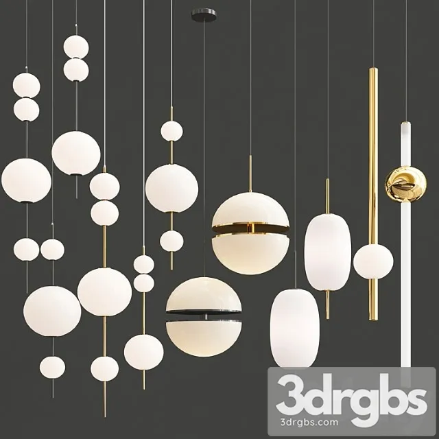 Four hanging lamps Four hanging lamps