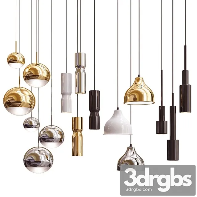 Four Hanging Lights 29 Exclusive 3D Model Download