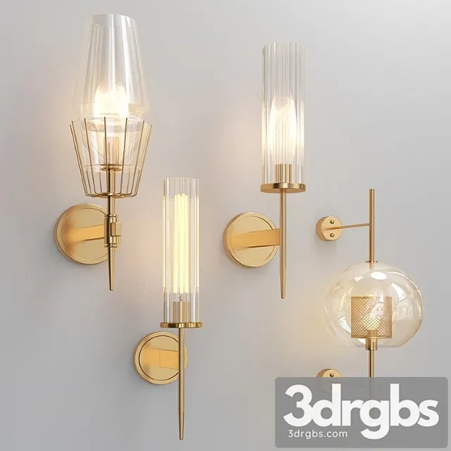 Four nice wall lights 2 Four nice wall lights 2