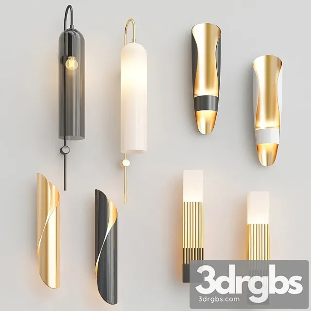 Four nice wall lights 8 Four nice wall lights 8