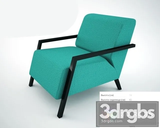 Foxi Armchair 3D Model Download Foxi Armchair 3D Model Download