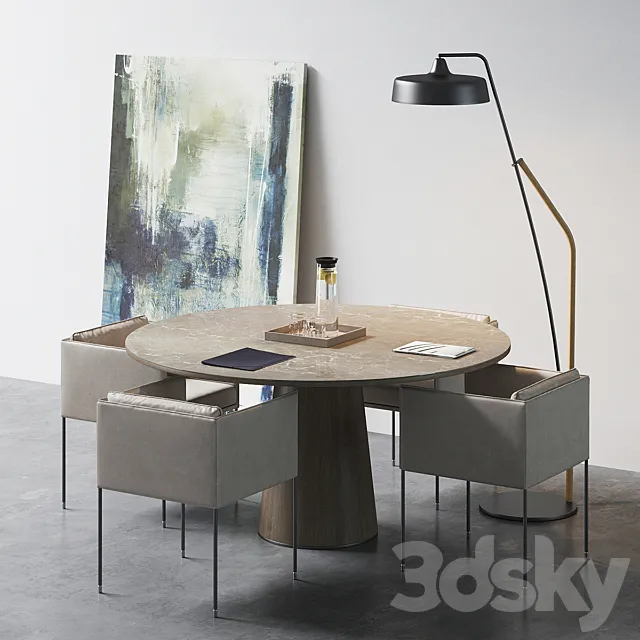 Frag square 3D Model