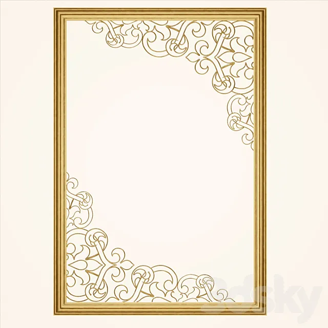 Frame 3D Model Frame 3D Model